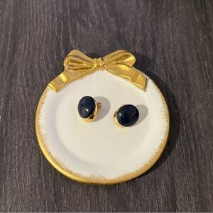 Monet Vintage Clip On Earrings